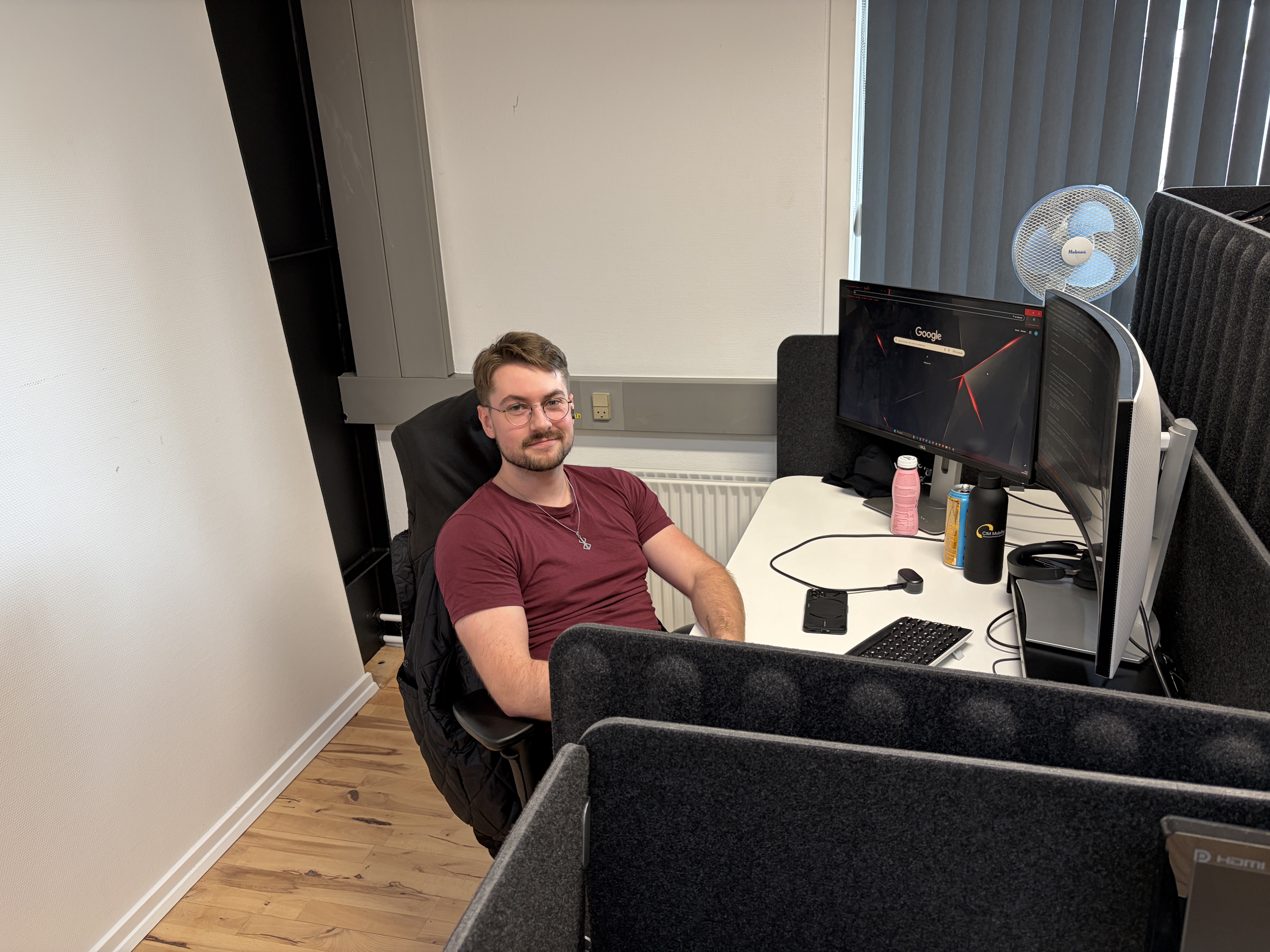 Mads Duly, ny elev i CIM Mobility
